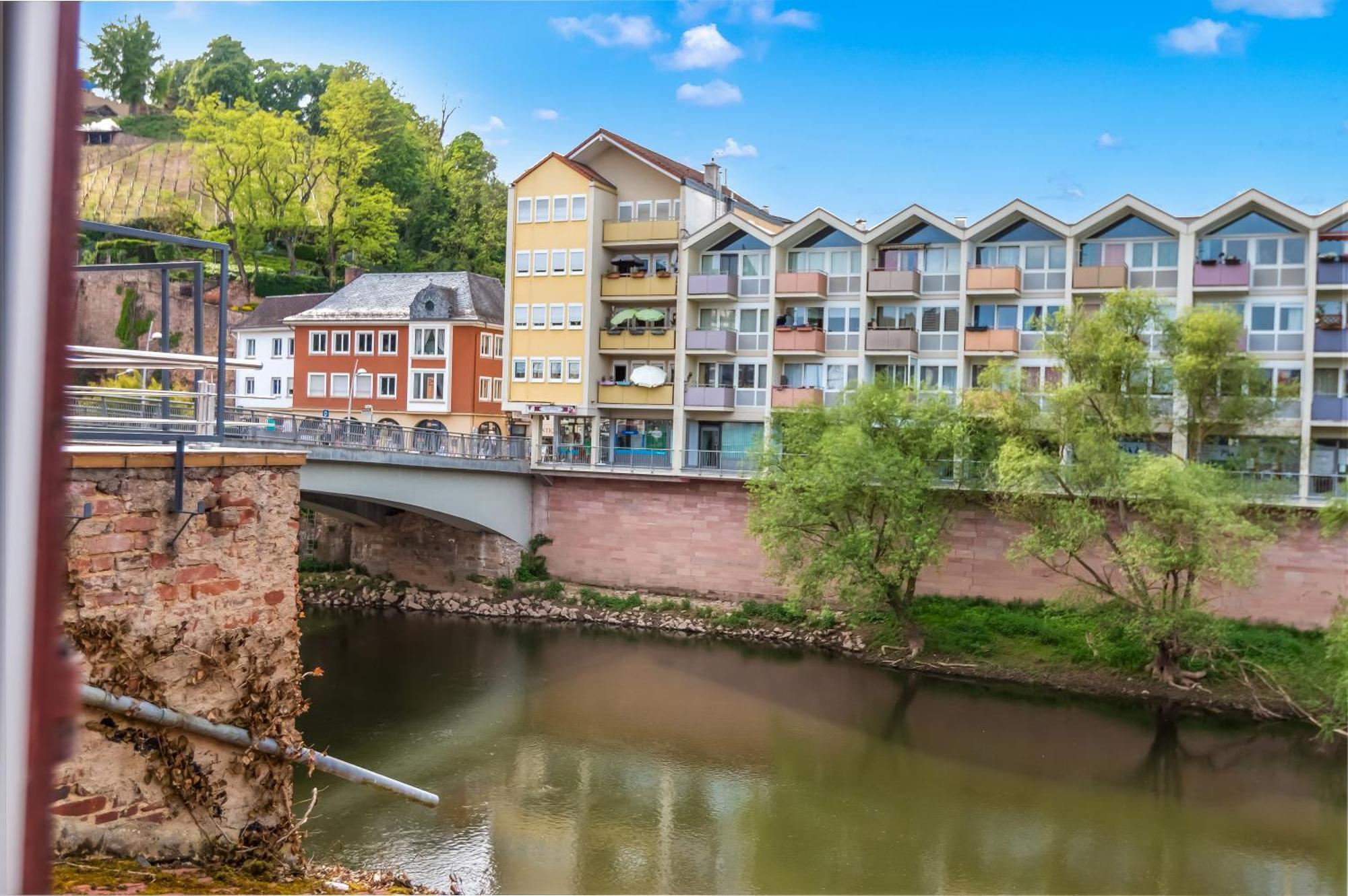 Altstadt Apartment Am Wasser Mit Parkplatz Und Riesigem Garten Bad Kreuznach Luaran gambar